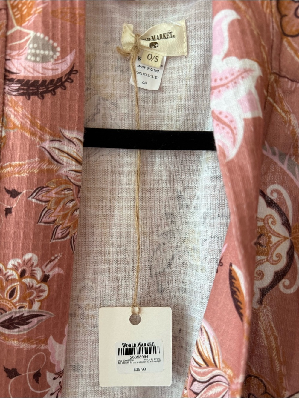 World Market Pajamas Bathrobe, Robe - Picture 2 of 5